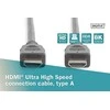 Assmann Electronic ASSMANN jungties kabelis HDMI Ultra HighSpeed Ethernet 8K 60Hz UHD tipas HDMI A/HDMI A M/M 1m