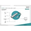 Digitus | USB-C 4 Port HUB 2x USB-A + 2x USB-C Gen2 | DA-70245 | USB-C Hub