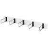 Assmann Electronic DIGITUS DN-97666 1U kabelių valdymo skydelis 5xplieniniai žiedai 40x75mm pilkas RAL 7035