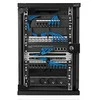 Digitus 254 mm (10 colių) 0,5U kabelio šepečio valdymo skydelis 22x254x10 mm