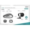 Pelės Digitus DIGITUS optinė bevitė pelė 1600 DPI 6 2.4 GHz, juoda ir pilka
