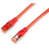 Digitus Pečkordas CAT6, S- FTP, 0,5 m, raudona, 10 vienetų (DK- 1644- 005- R- 10)