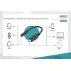 Digitus Skaitmenas | C tipo USB garso adapterio laidas, C tipas – 3,5 mm M/F, 0,2 m, garso įvestis / išvestis, 3.1 versija | AK-300321-002-S | C tipas | 3,5 mm