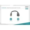 Digitus Skaitmenas | C tipo USB garso adapterio laidas, C tipas – 3,5 mm M/F, 0,2 m, garso įvestis / išvestis, 3.1 versija | AK-300321-002-S | C tipas | 3,5 mm