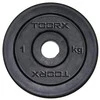 SKO Svoriai štangai TOORX DGG-15 D25mm15kg gumuoti