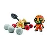Djeco Arty Toys - Riteriai - Baldy ir jo katapulta ( DJ06731 )