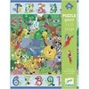 Djeco Milžiniška dėlionė - nuo 1 iki 10 Džiunglės (54 det.) ( DJ07148 )