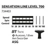 Ping-pong raketė Donic Sensation Line 700 734403