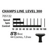 Stalo teniso raketė DONIC Champs 300