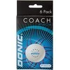 Stalo teniso kamuoliukai DONIC P40+ Coach 2žv. 6 vnt Baltas