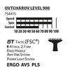 Schildkrot Stalo teniso raketė Donic Ovtcharov 900 754415