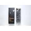 Klaviatūra Ducky Kailh Midnight Pro Switches, mechaniniai, 5-Pin, linear, MX-Stem, 45g – 110 vnt