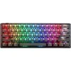 Ducky One 3 Aura Juodas SF Klaviatūra žaidimams, RGB LED - MX-Silent-Raudona
