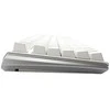 Ducky One 3 Classic Pure Baltas žaidimų klaviatūra, RGB LED – MX-Speed-Sidabrinis US išdėstymas