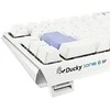 Ducky One 3 Classic Pure Baltas SF Klaviatūra žaidimams, RGB LED - MX-Speed-Sidabrinis