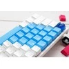Ducky Rubber Keycap Set, guminiai pakaitiniai klavišai klaviatūrai, 31vnt. Mėlyni