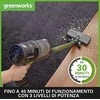Akumuliatorinis dulkių siurblys Greenworks GD24SVK4S; 24 V; 1x4,0 Ah akum.