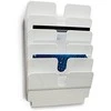 Durable Horizontaliųjų dokumentų konteineris baltas A4 Flexiplus 6 Durable