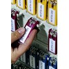 Staples Kabės DURABLE KEY CLIP geltona raktų pakabukas, pakuotėje 6 vnt.