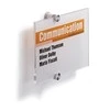 Durable KVALIFIKUOTOSIOS KRIZĖS 210X148MM INFORMACINIS LENTELĖ