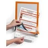 Durable Lipnus informacijos rėmelis A4 oranžinė 2vnt (4872- 09)