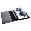 Patvarūs DURABLE CD dėklai 2 CD/DVD diskams, skaidrūs, 5 vnt.