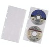 Patvarūs DURABLE CD dėklai 2 CD/DVD diskams, skaidrūs, 5 vnt.