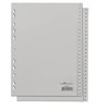 DURABLE Zahlenregister A4 gepr Taben 1-52 PP volldeck. grau
