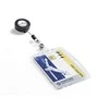 Laikiklis Durable Staples NEIGIAMAS Identifikavimo kortelių su 54x85 mm traukos mechanizmu identifikatorius, 10 vienetų