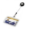 Laikiklis Durable Staples NEIGIAMAS Identifikavimo kortelių su 54x85 mm traukos mechanizmu identifikatorius, 10 vienetų