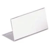 Patvari DURABLE stalo vardinė lentelė akrilo 52x100mm transp pakuotė po 10