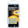 Duracell | A10/DA10/ZL10 | Zinc air cells | 6 pc(s)