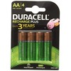 Baterija - Duracell AA 1300 mAh Įkraunama NiMH 4-vnt.