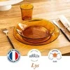 Talerz głęboki Duralex LYS AMBER oranžinė 195 x 35 mm - komplektas 6 vnt.