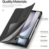 Dėklas Dux Ducis Domo Apple iPad Air 13 M2/M3/M4 2024/2025/2026 juodas