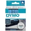 DYMO D1 Juostelė 9mm x 7m / juodas ant mėlynos (40916 / S0720710)