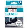 DYMO D1 Juostelė 9mm x 7m / raudonas ant baltos (40915 / S0720700)