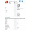 Eaton P / POS. MYGTUKAS PV, 1N + 1R