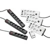 Eaton PB6F viršįtampių ribotuvas 6 AC išvestis(ys / čių) 220-250 V Juoda, Balta