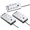 Eaton PB6TUF viršįtampių ribotuvas 6 AC išvestis(ys / čių) 220-250 V Juoda, Balta