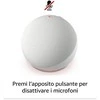Amazon Echo Dot (5. Gen) nešiojama išmanioji kolonėlė, Baltos spalvos