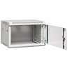 Efb Elektronik EFB 19" Wandgehäuse Flat Pack 15HE, Tiefe 450 mm, grau