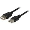Efb Elektronik USB kabelis EFB USB-A - USB-A 1 m Juodas (K5248SW.1V2)
