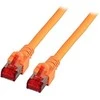 Efb Elektronik EFB EFB RJ45 Patchkabel S / FTP, Cat6, LSZH, 0,15m, oranžinė