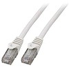 EFB EFB elektronikos 10m Cat6 pleistras. Kabelio ilgis: 10 m, kabelio standartas: Cat6, kabelio ekranavimas: U / UTP (UTP), 1 jungtis: RJ-45, 2 jungtis: RJ-45, kištukas jungties lytis: vyriškas / vyriškas, danga jungties jungtys: auksinė, laido spalva : Baltas (K8104WS.10 )