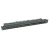 Efb Elektronik „Ecolan Patchfeld Cat 3 ISDN 19" 1HE 25 prievadų RJ45 8/4“ šviesiai pilkas RAL7035