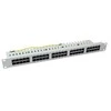 Efb Elektronik Ecolan Patchfeld Cat 3 ISDN 19" 1HE 50 Port RJ45 8/4 hellgrau RAL7035