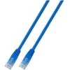EFB EFB Electronics 5m Cat6 jungiamasis kabelis, 5m Cat6 U / UTP (UTP) Mėlyna tinklo kabelis (K8100BL.5)
