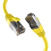 Efb Elektronik M-Cab CAT8.1 Geltonas 0,25M PATCH CORD/RJ45 S/FTP LSZH 40GBIT CU LAN