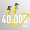 Efb Elektronik Atsisiųskite M-Cab CAT8.1 Geltonas 2M PATCH CORD/RJ45 S/FTP LSZH 40GBIT